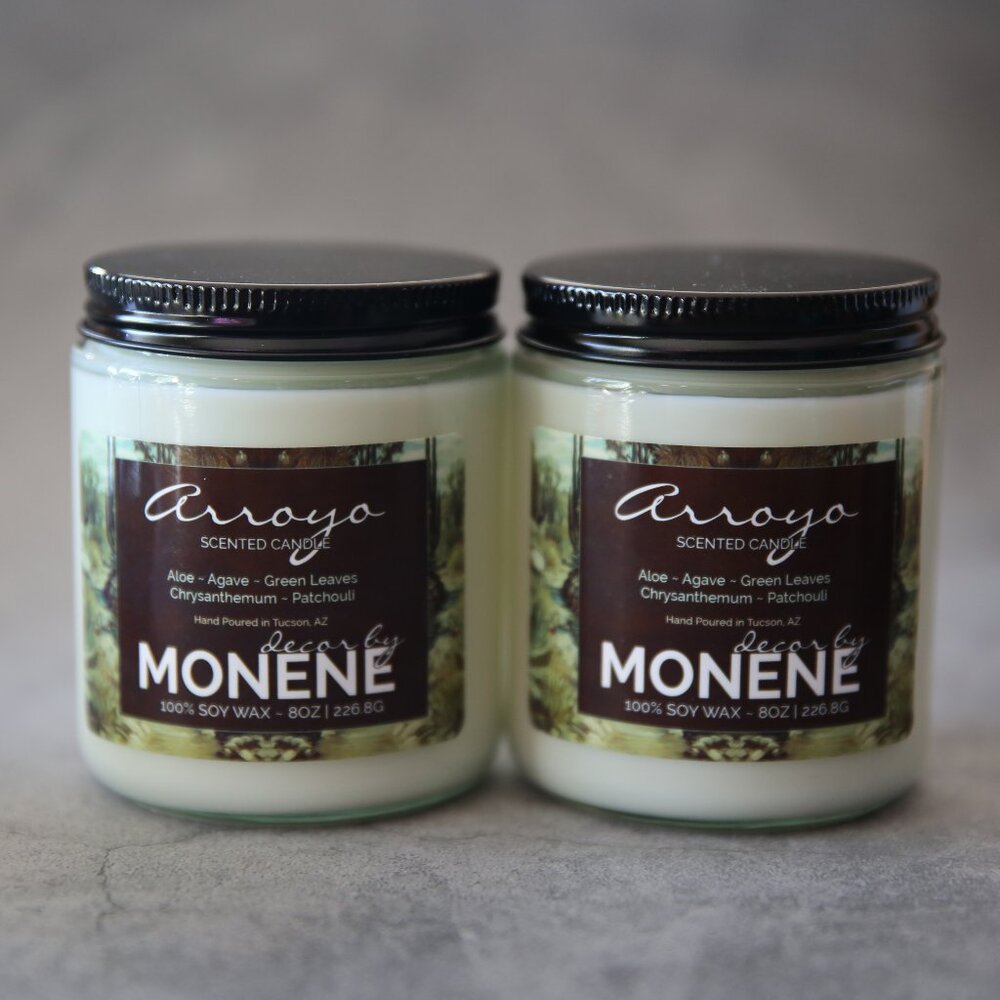 Arroyo Scented Soy Wax 8oz Candle